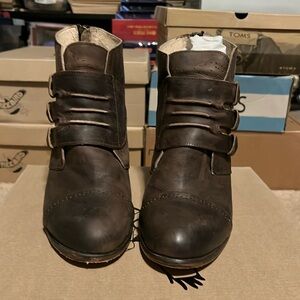 Freebird by Steven Malbec brown boots size 10